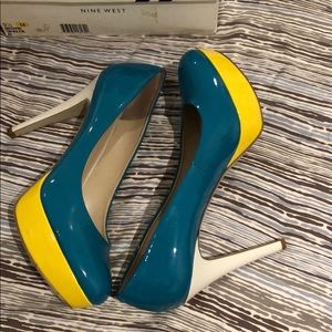 Nine West platform heel